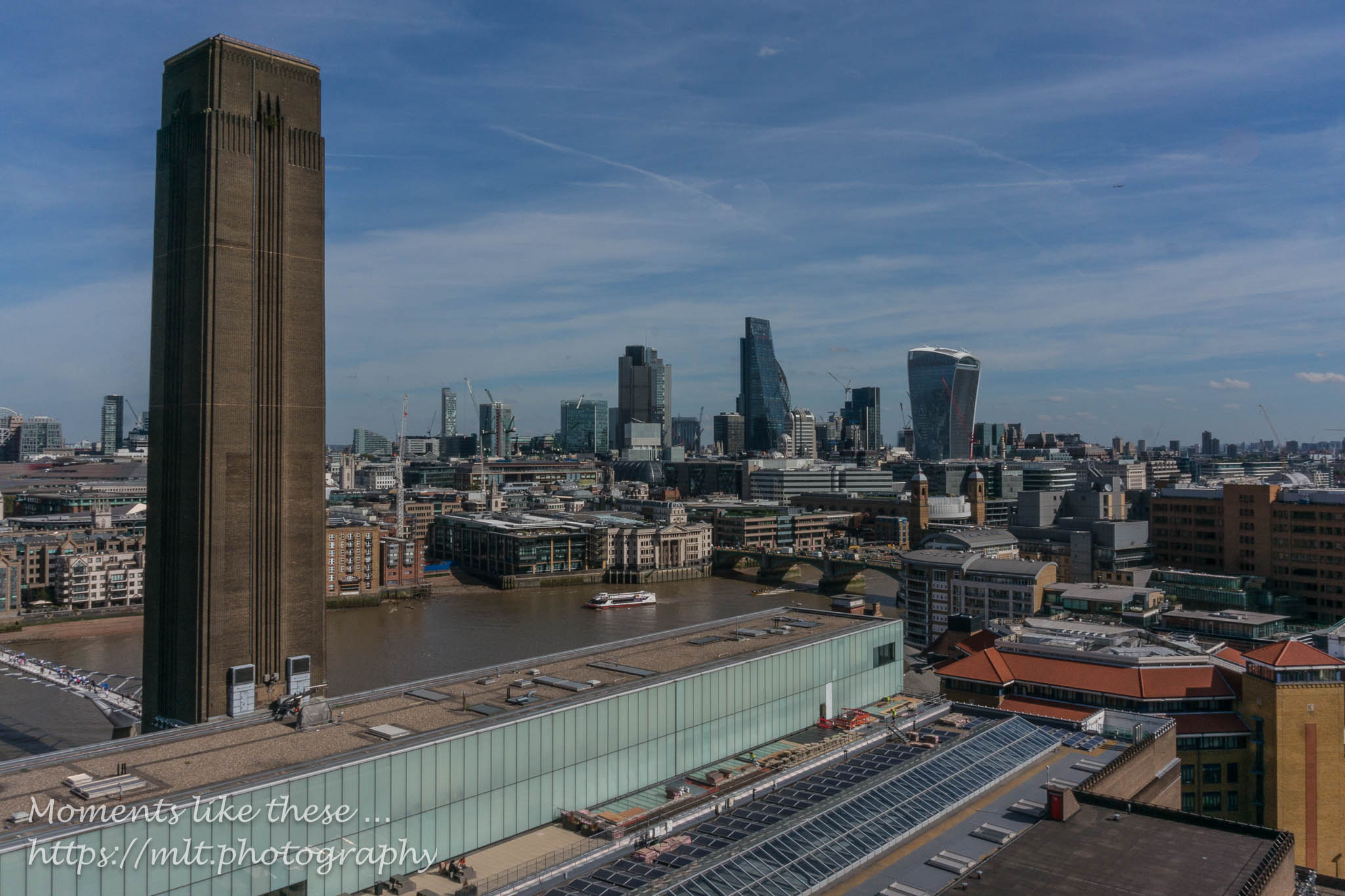 Tate Modern and the City, London