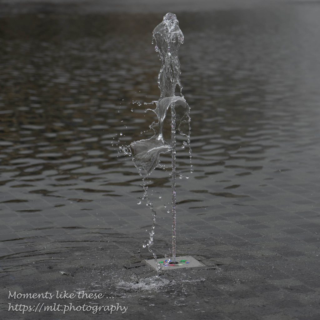 Water sculpture - Centenary Square, Bradford