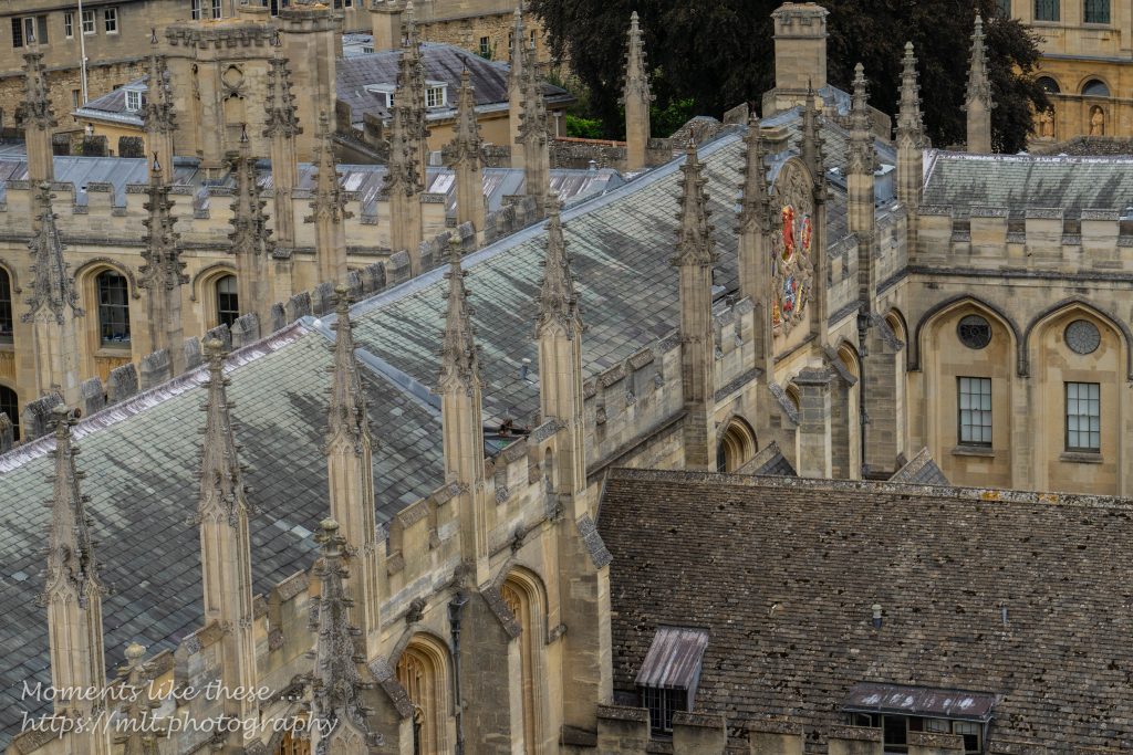 All Souls College from St Mary the Virgin, Oxford